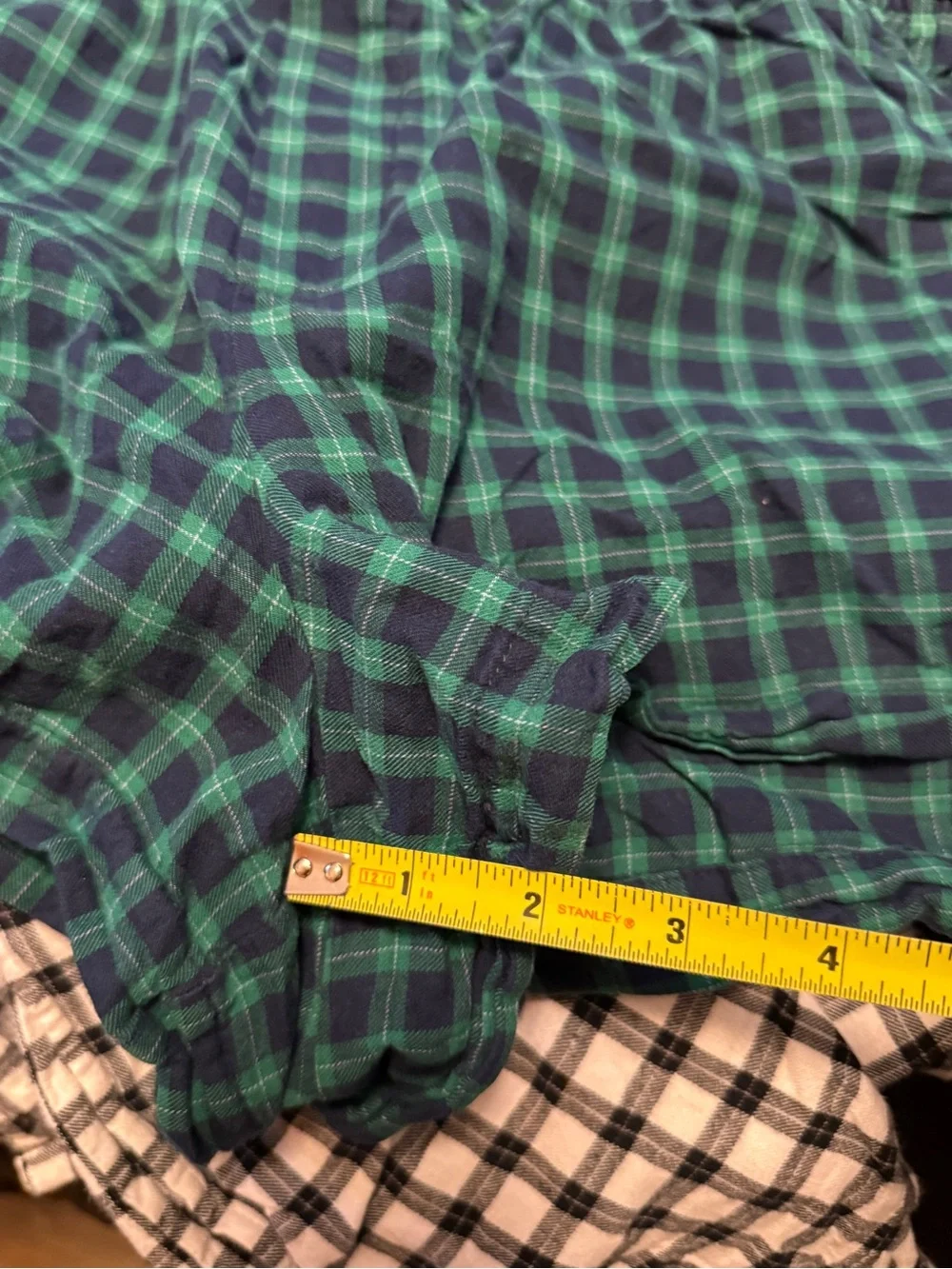 Auden 100% Cotton Button-Down Long Sleeve With Shorts PJ set
